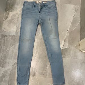 Light blue wash hollister jeans